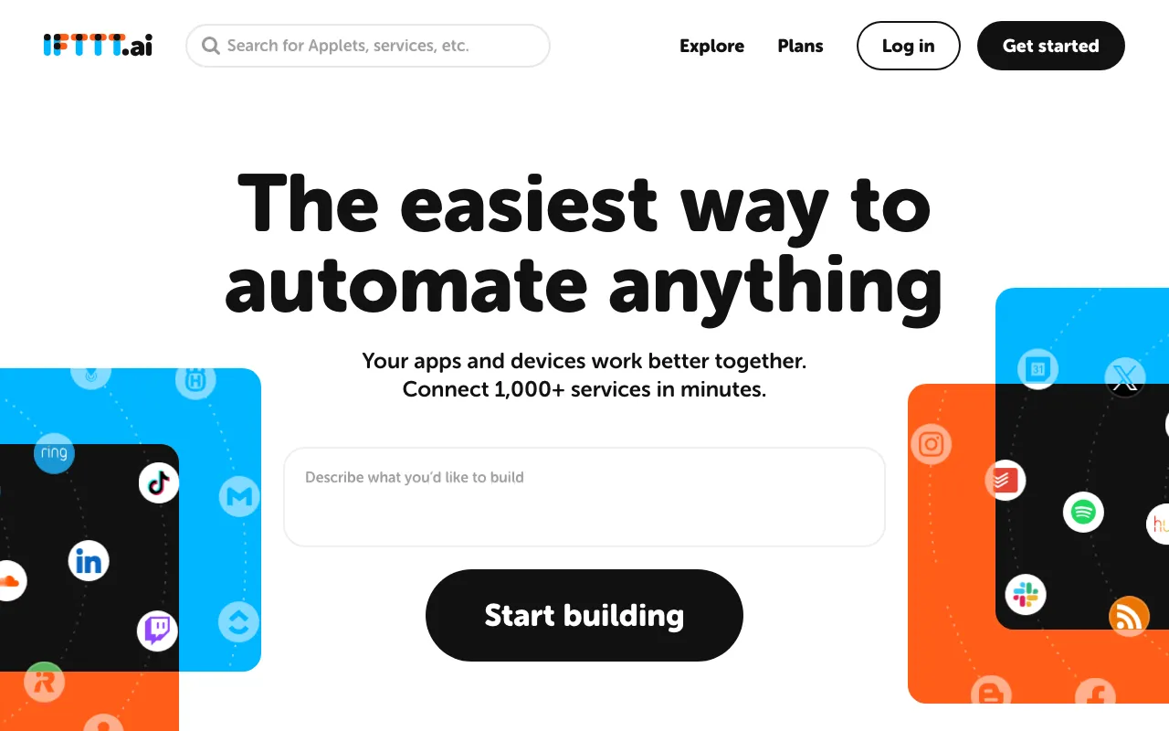 IFTTT.aiのスクリーンショット